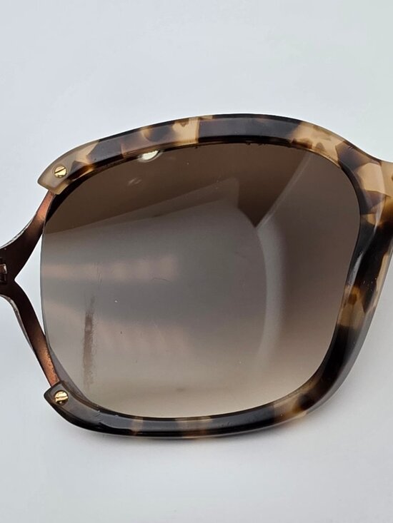 Kate Spade New York Laurie Carmel Tortoise Frame Brown Gradient Lens Sunglasses main image 12